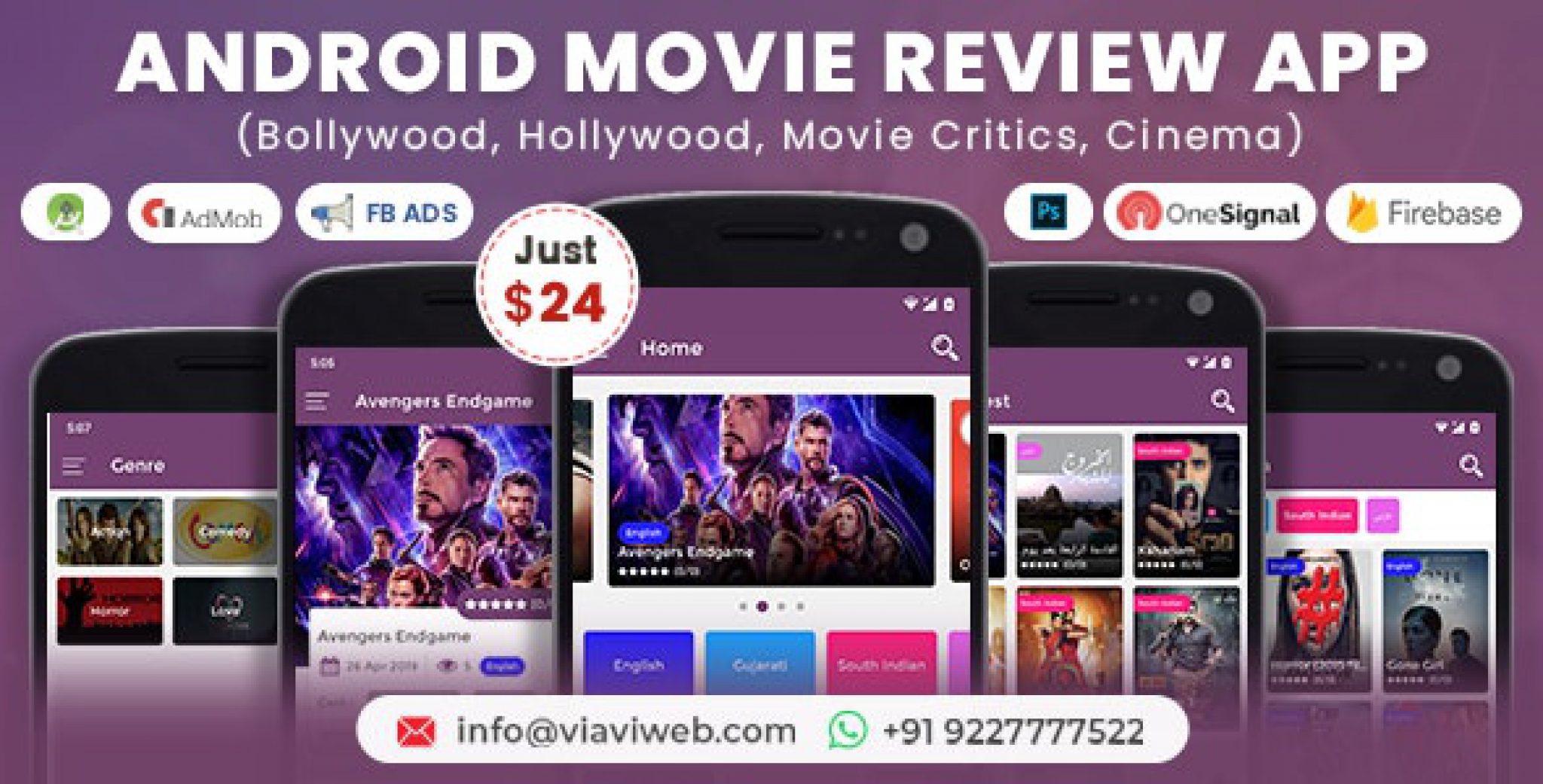 movie review app for android