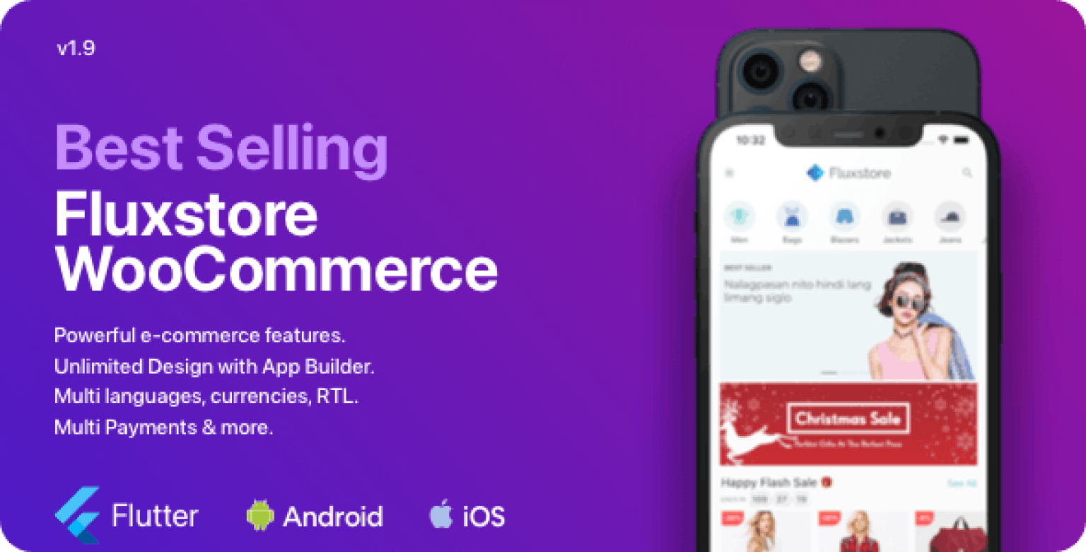 Fluxstore WooCommerce – Flutter E-commerce Full App - Nulled