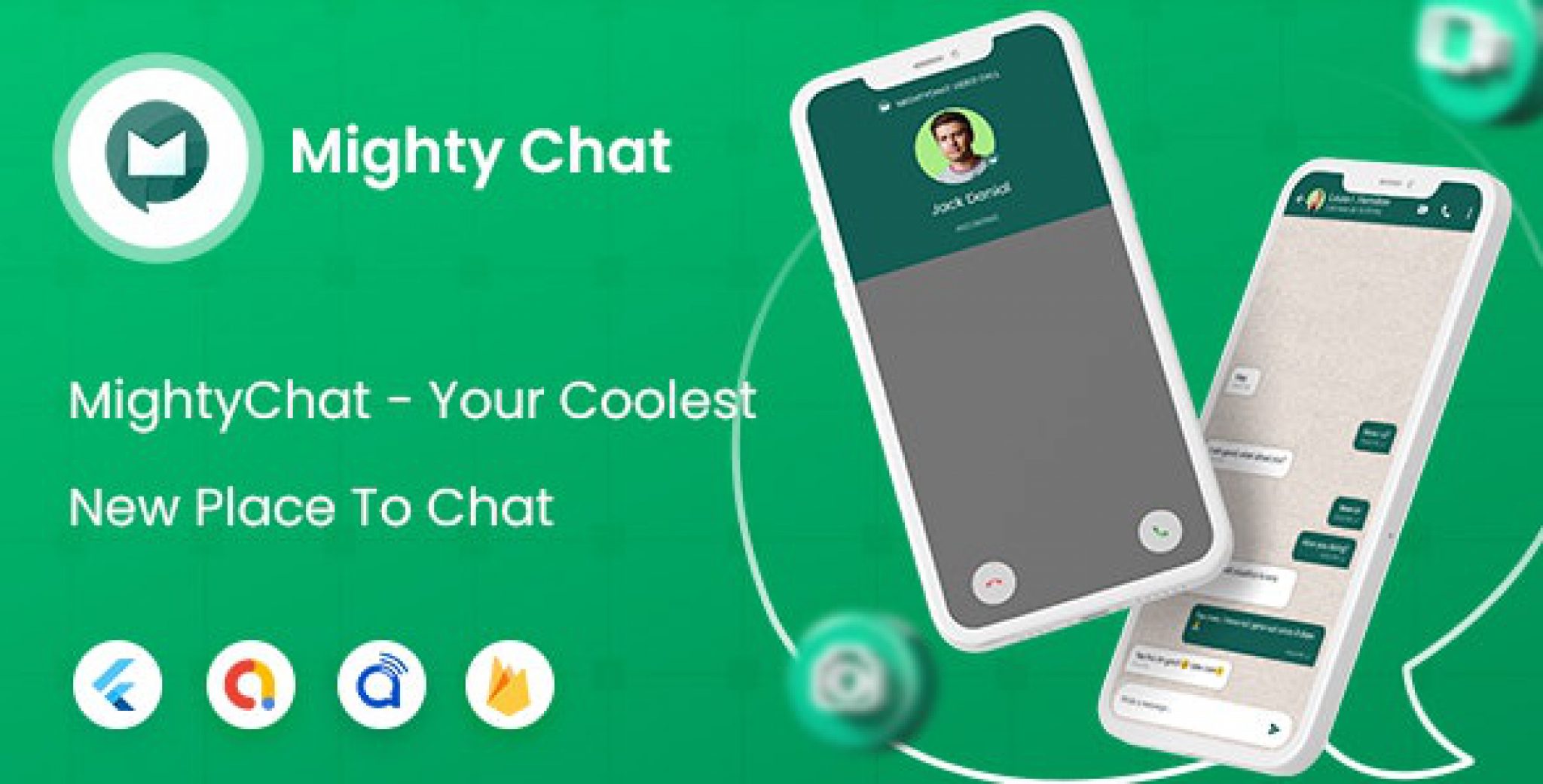 MightyChat- Chat App With Firebase Backend + Agora.io - Nulled